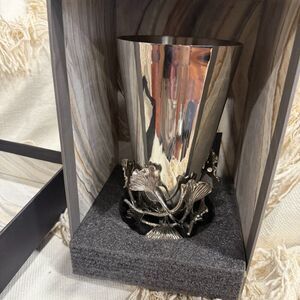 Michael Aram Ginkgo Medium Vase NEW in box 132118